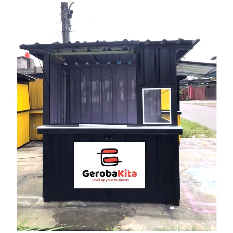 Jual Booth Container Murah / Gerobak Kontainer Murah | Shopee Indonesia