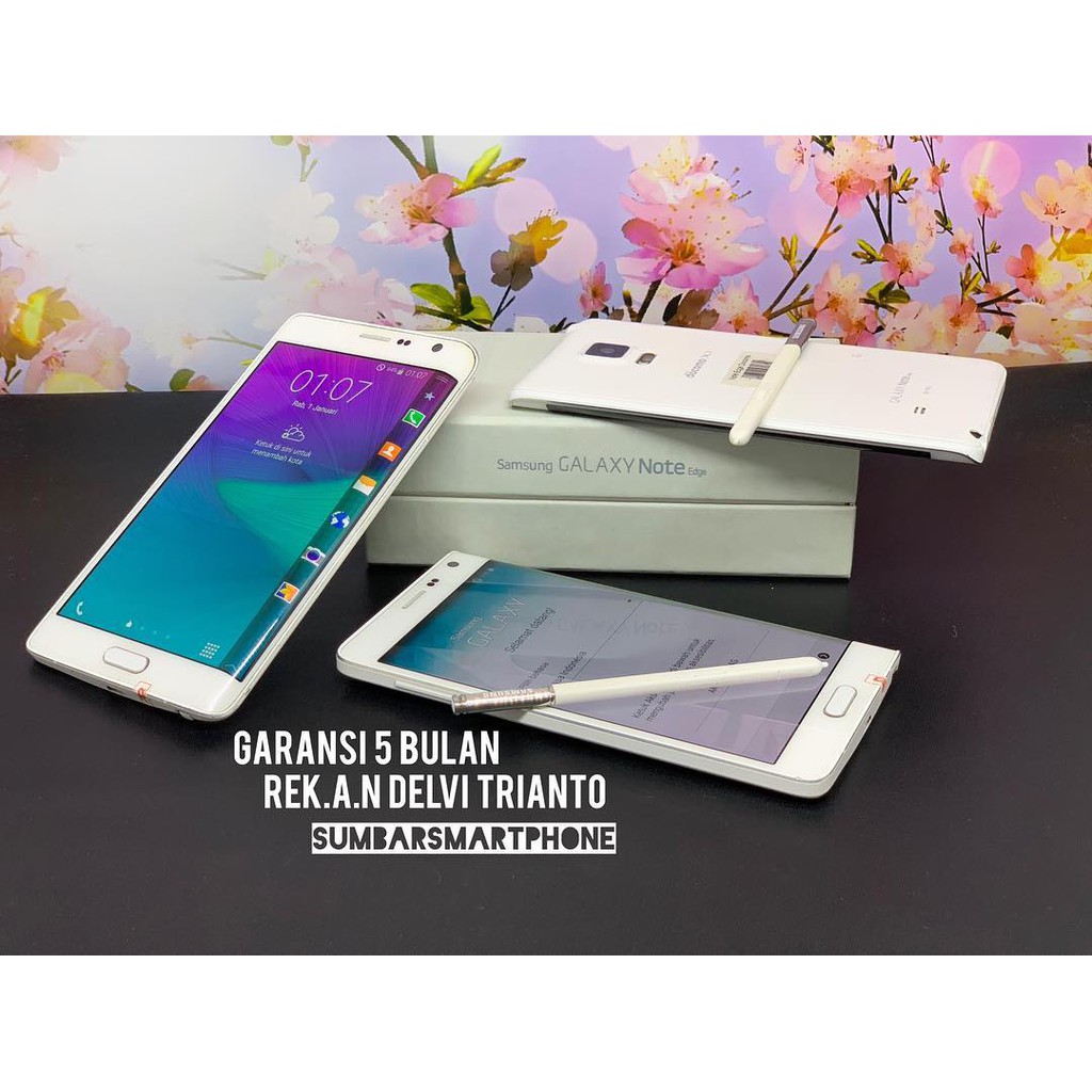 Samsung Galaxy Note Edge Second Original Mulus  Fulset Garansi 5 Bulan