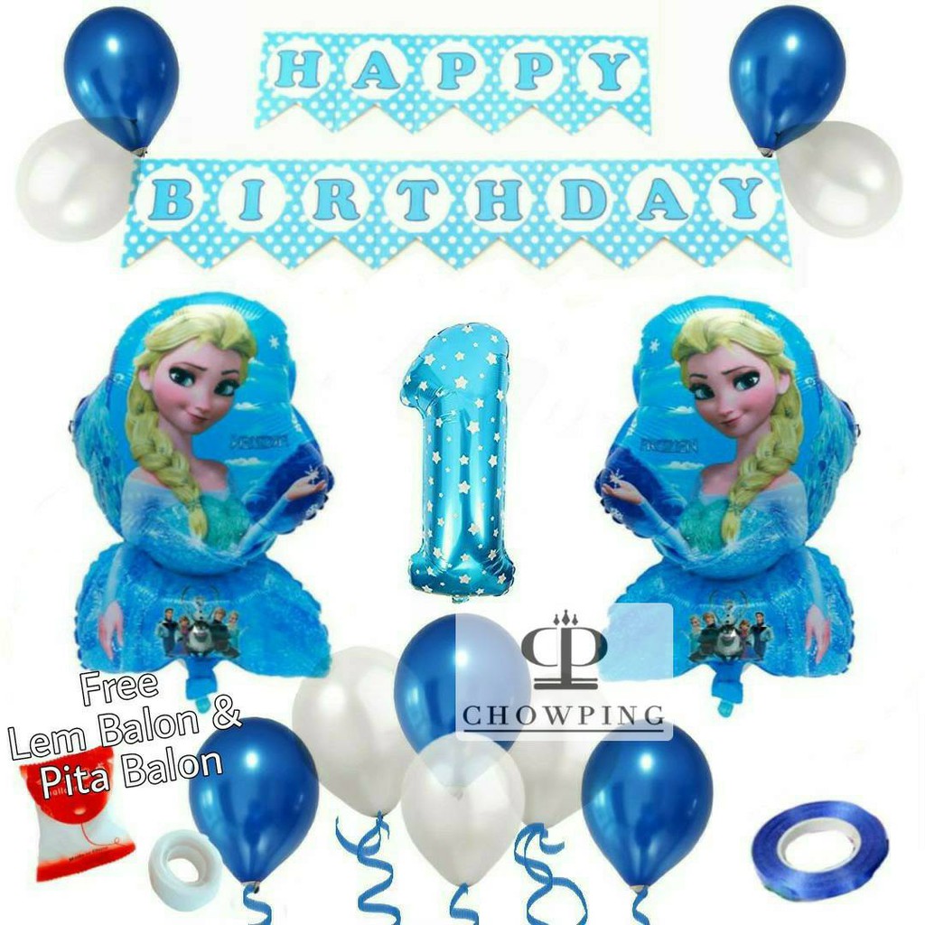 Paket Dekorasi Balon Ulang Tahun / Happy Birthday T   ema