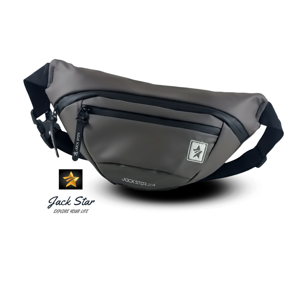 Waist Bag Anti Air Jack Star 24 / Waistbag Gaul Keren Pria Wanita Tas Pinggang