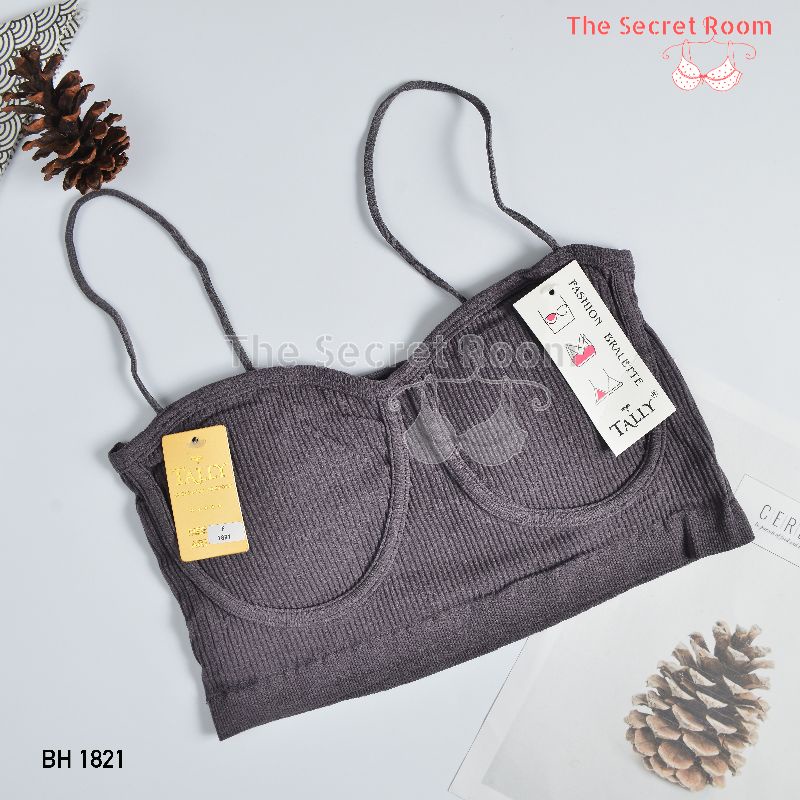 TALLY BRA BH KEMBEN BRALETTE 1821 | FREE SIZE | ADA BUSA | CUP B | BAHAN RAJUT