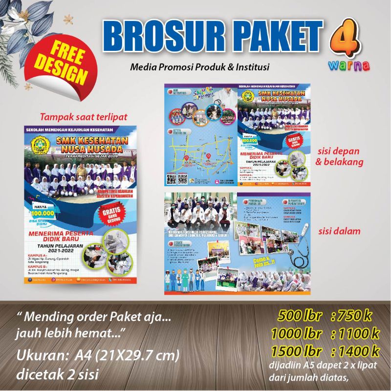 

BROSUR / LEAFLET / FLAYER / BROSUR CUSTOME / FREE DESIGn