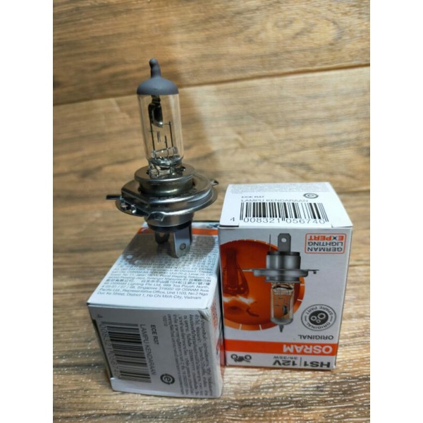boklam OSRAM lampu headlamp motor mobil h4 35w/35w 12v cahaya kuning original,lampu depan motor h4