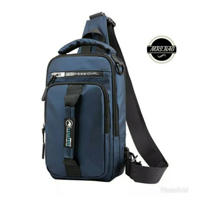 TAS WAISTBAG PRIA/ TAS SELEMPANG/ SLING BAG/ TAS MULTIFUNGSI RANSEL DAN SELEMPANG