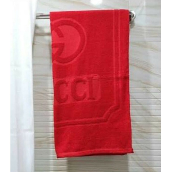 HANDUK MANDI POLOS GUCCI ORIGINAL - ANDUK MANDI LETONIA IMPOR Ukuran 70X140 BAHAN MICROFIBER