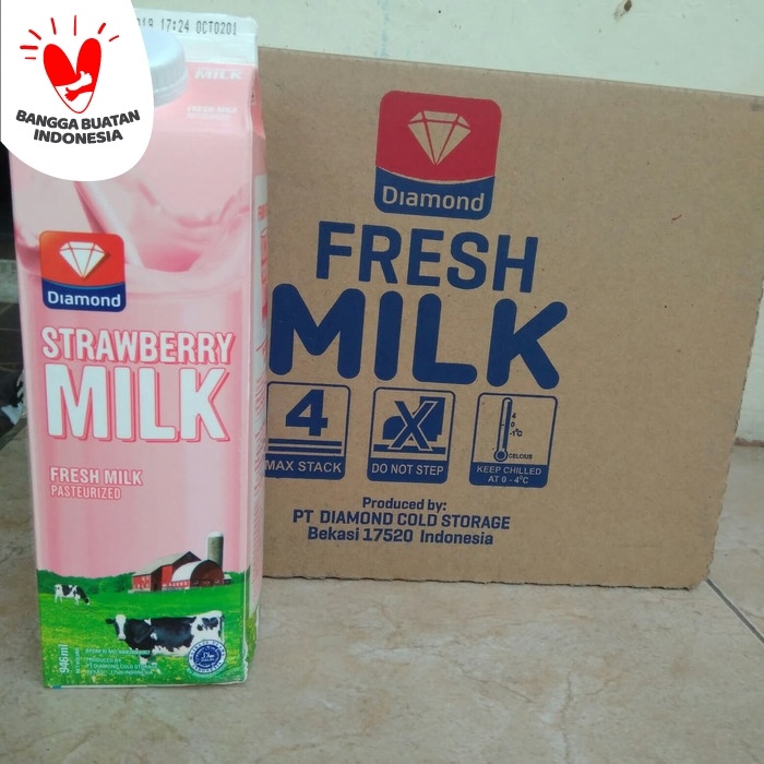 

fe20111 Freshmilk Diamond Strawberry 946Ml (Satuan) Xa201As