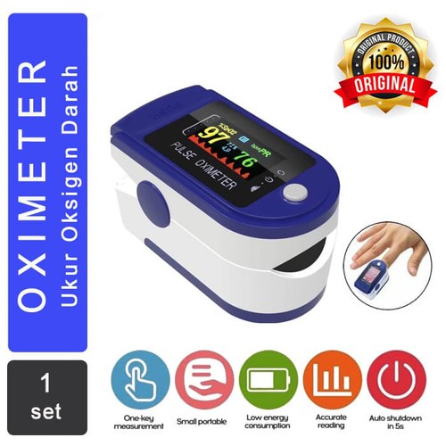 Oximeter Pulse Alat Pengukur Oksigen Dalam Darah Dan Detak Jantung 87