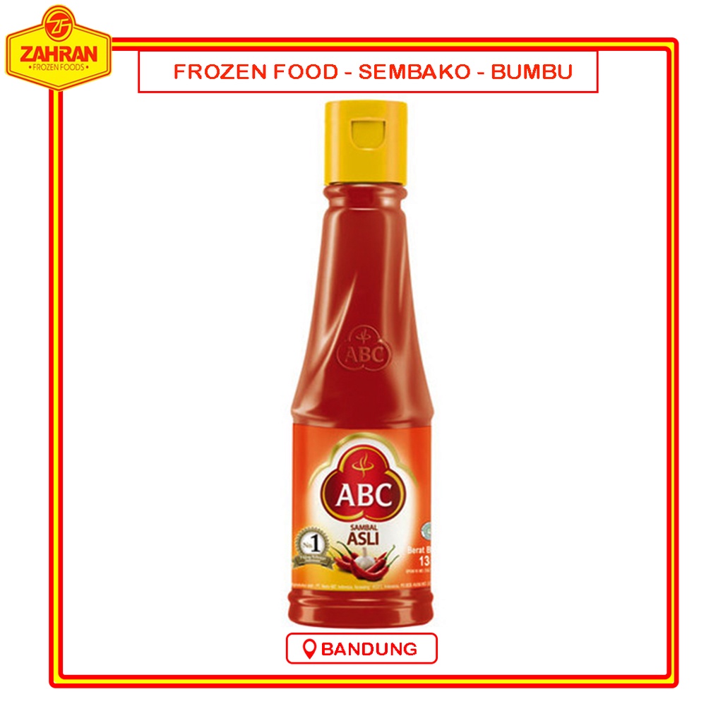 

Saos ABC Sambal Asli 135ml Murah Bandung