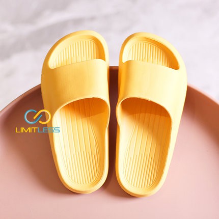 Sandal Cewek Korea Anti Air Sendal Wanita Slip On Simple Casual Sandal Wanita Kamar Mandi Rumahan