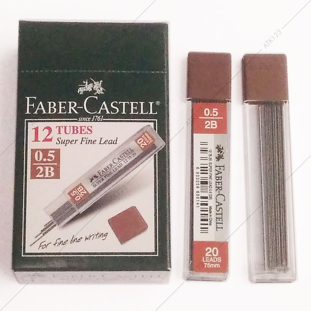 

Promo Isi Pensil Mekanik 2B Faber-Castell Super Fine - 0.5 mm Diskon