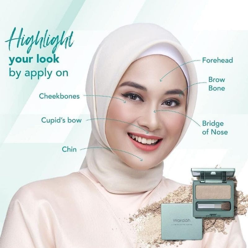 ❣️Rakkistore99❣️Wardah Exclusive Glowing Highlighter