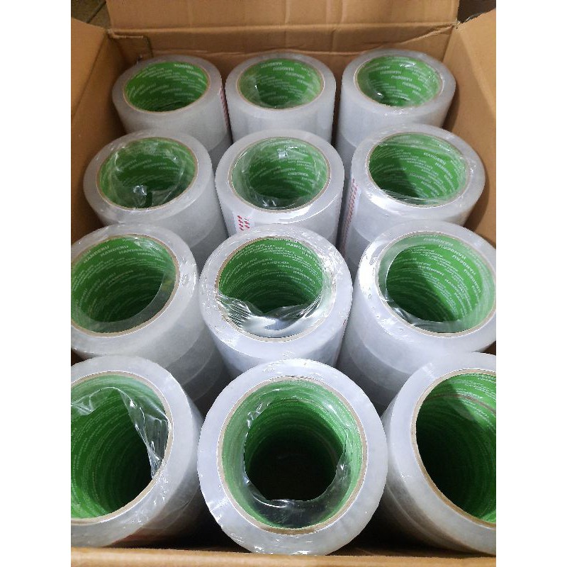 

Lakban bening / lakban coklat 90yard 45mm HANDERU