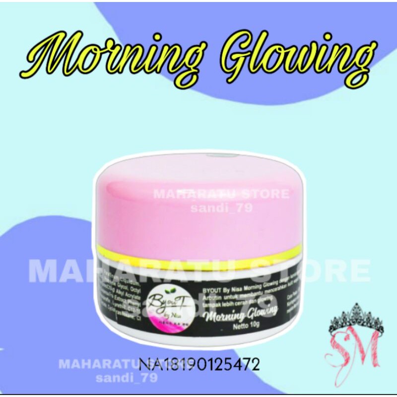 MORNING GLOWING/CREAM WAJAH BPOM/cream pemutih wajah/krim pemutih wajah/krim glowing farma wdc  glow