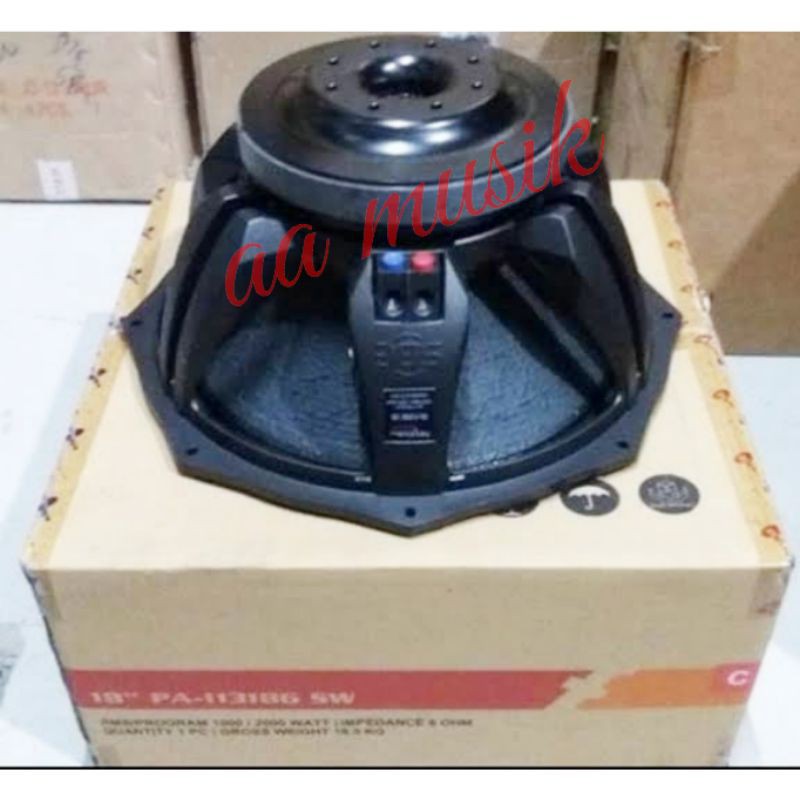 SPEAKER COMPONENT ACR FABULOUS PA-113186 SW SUBWOOFER 18 INCH