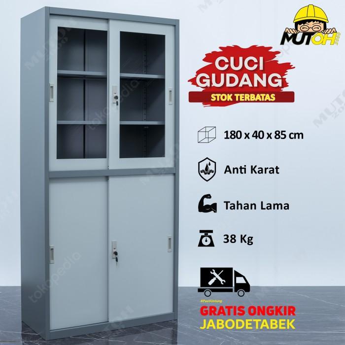 

Cabinet | Lemari Arsip Lemari Besi Filling Cabinet - Pintu Kombinasi Sliding