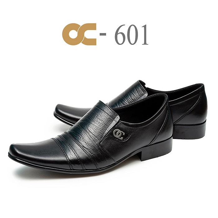 SEPATU PANTOFEL KULIT EXCLUSIVE OC-601/ MODEL SLIP-ON / KASUAL KULIT ORIGINAL ODON CIBADUYUT