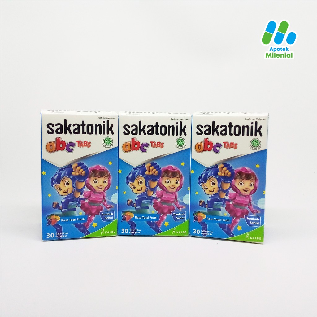 Sakatonik Abc Antariksa / Tuti Fruitti 30 Tablet