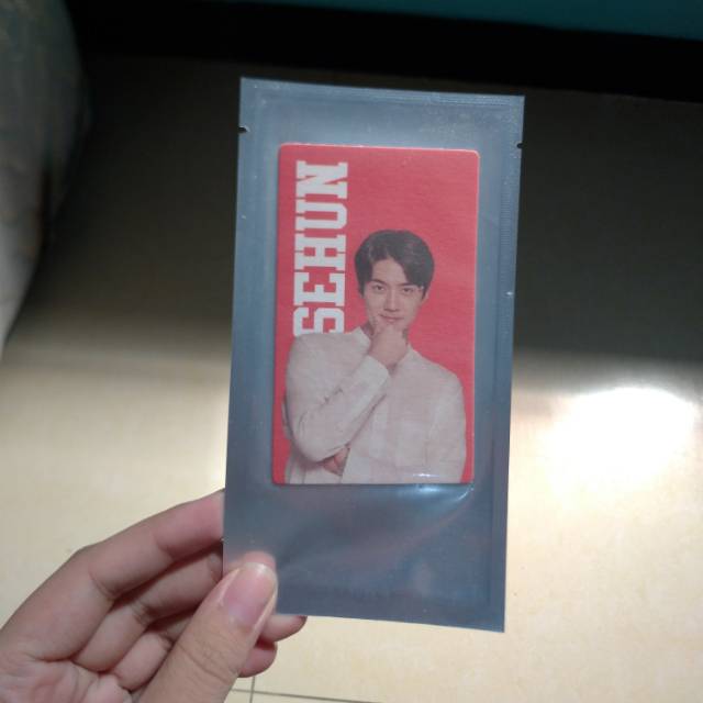 [PHOTOCARD] SEHUN - EXO x Nature Republic Korea Perfumed PC Lip Tint Official