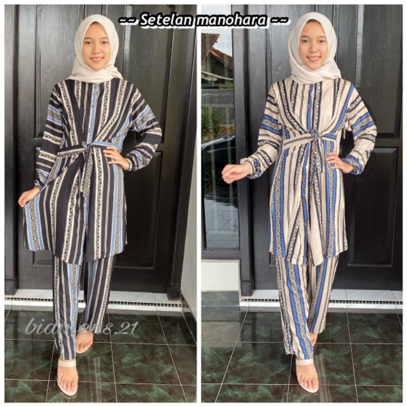 [BISA COD] OMYRA ONE SET RAYON ORI VISCOSE (L18 / AE09)