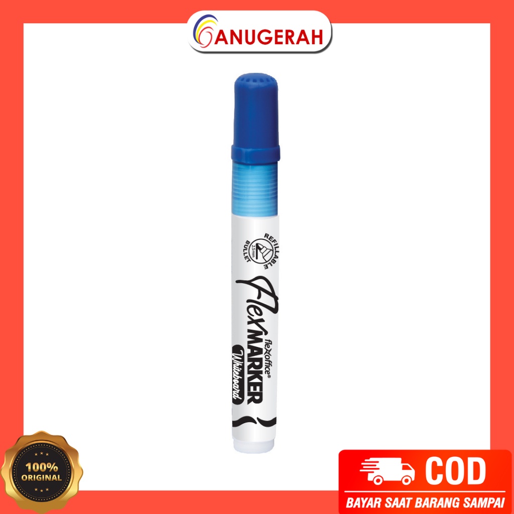 

FLEXOFFICE FO-WB02 BIRU SPIDOL WHITEBOARD / SPIDOL PAPAN TULIS