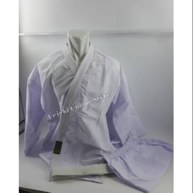 BAJU KARATE HOKAIDO PUTIH BERSIH DEWASA
