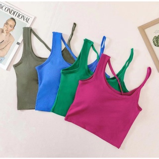 TJM BR276 Bh Tanktop Crop Top Tali Samping Pakaian Dalam Wanita Cewek Korea Tank Top Cup Bra