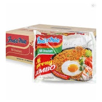 

NOODLES/MIE INSTANT INDOMIE GORENG JUMBO PUTIH KEMASAN DUS (24 PCS)