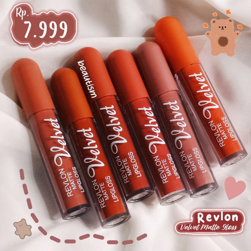 LIPGLOSS VELVET MATTE REVLON THAILAND