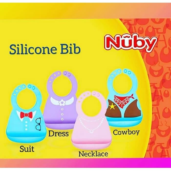 Nuby Silicone Bib