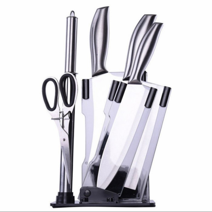 Pisau dapur stainless steel set promo