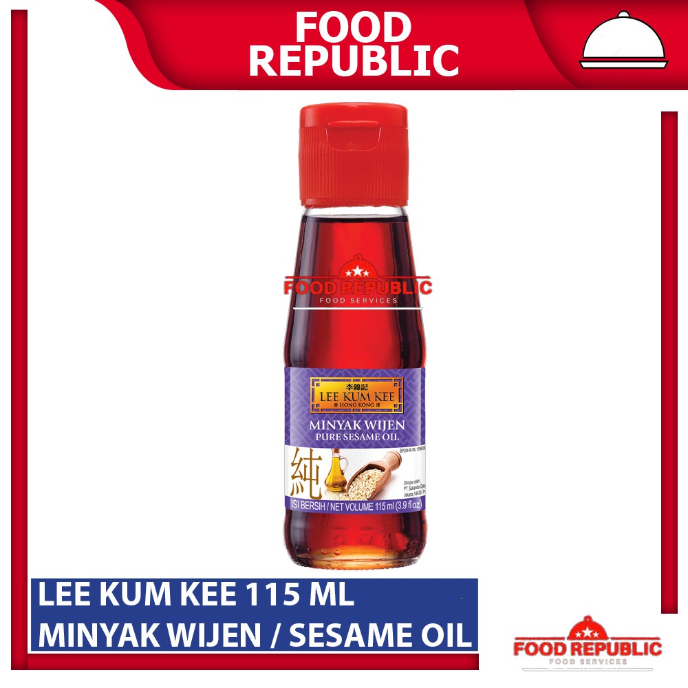 LEE KUM KEE MINYAK WIJEN MURNI 115 ML PURE SESAME OIL HALAL BUMBU