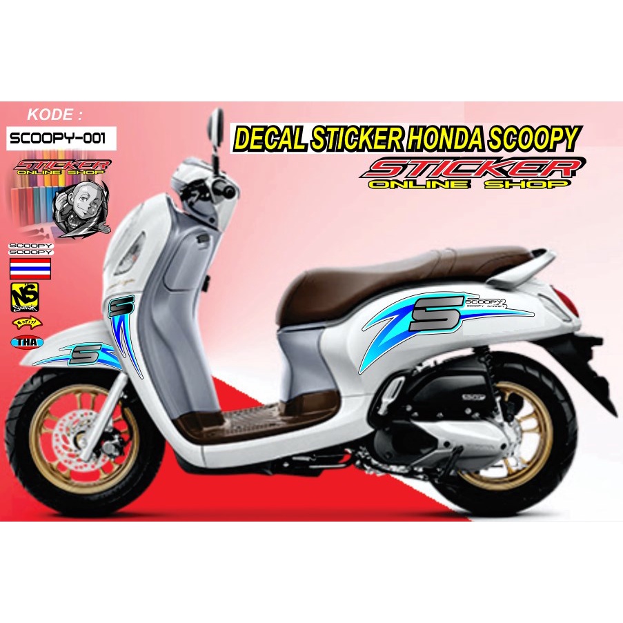 STRIPING CUSTOM HONDA STRIPING SCOOPY BARU 2021