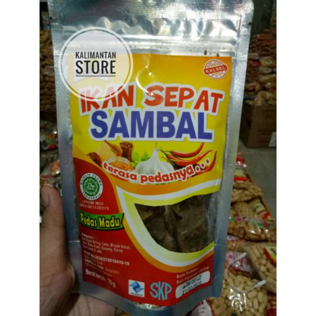 Ikan Sepat Sambal Pedas Madu Khas Kalimantan