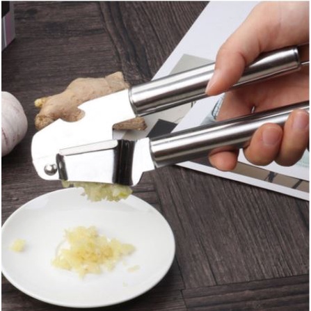 tomumuda Alat Penghancur Bawang Putih Garlic Onion Press Stainless Steel Perasan Lemon