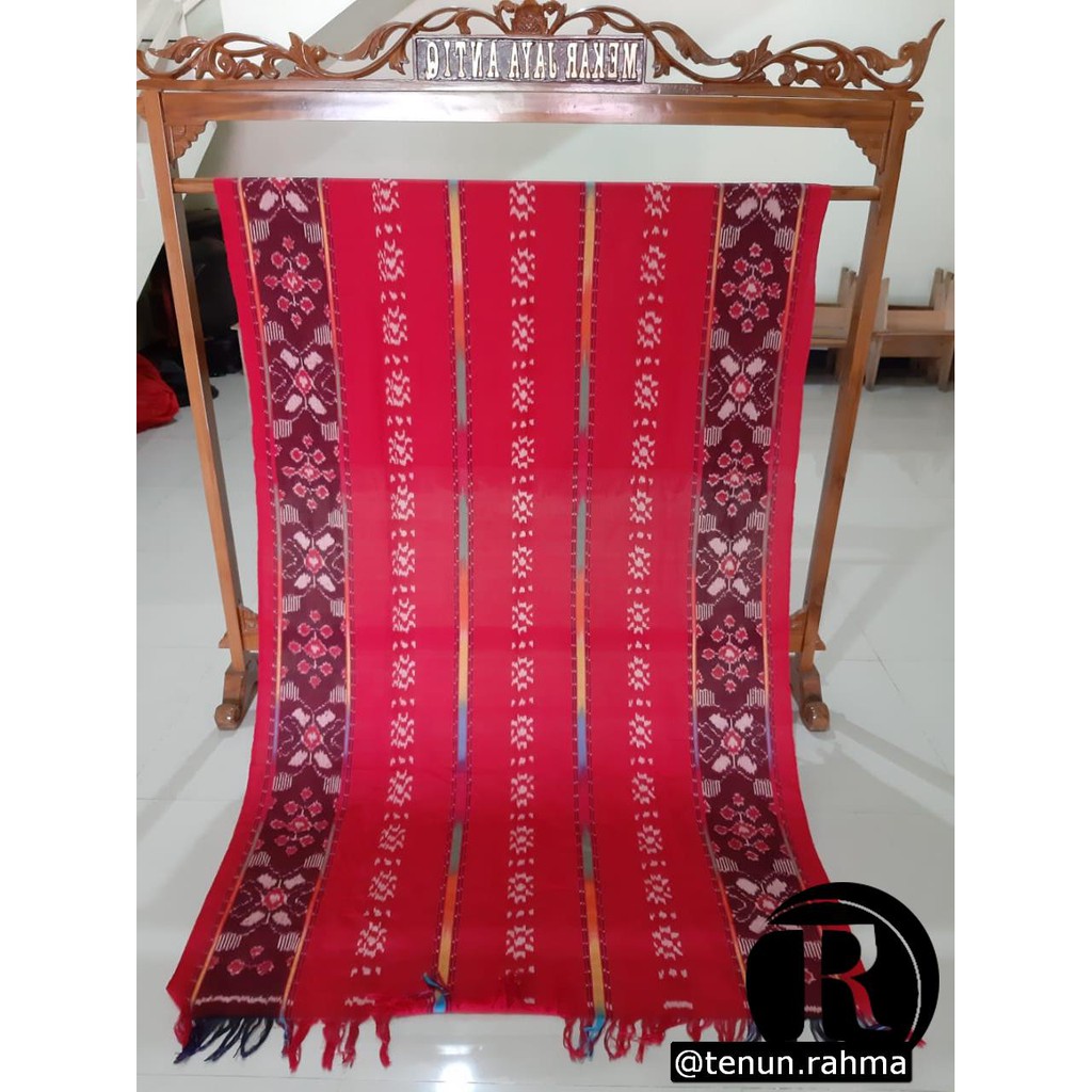 Kain Tenun Blanket / Kain Blanket Tenun Ikat Lombok