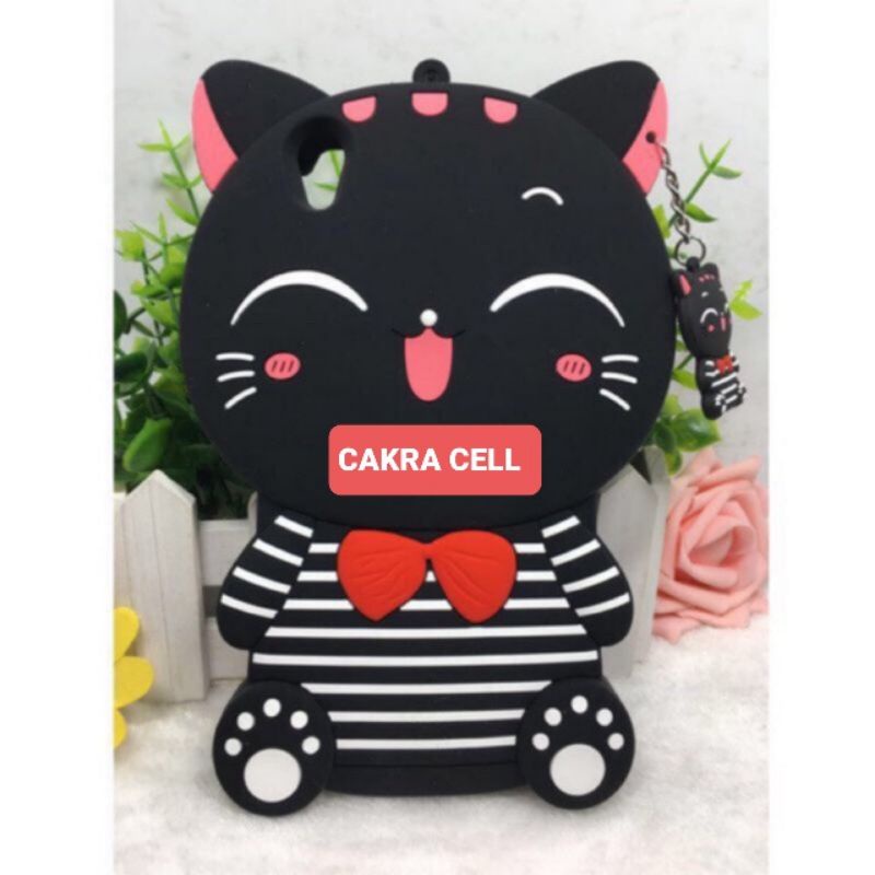 Case Boneka 3D VIVO V5 V7 V9 Casing Silikon Softcase