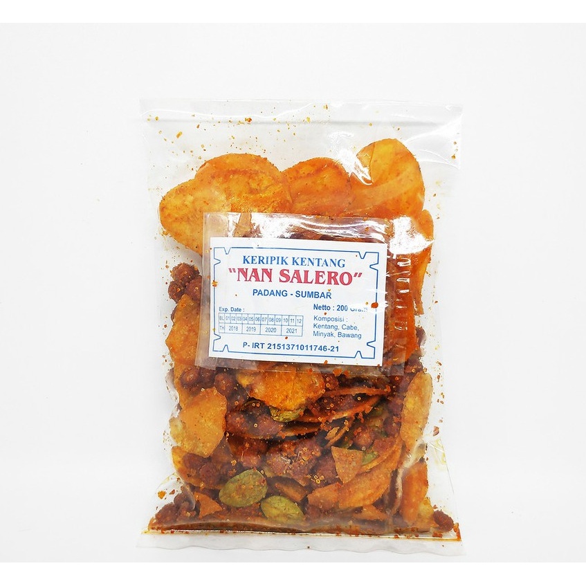 

Keripik Kentang Pete / Kripik Kentang Petai Nan Salero 200gr