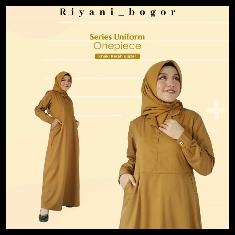 GAMIS KERJA KHAKI WANITA by RIYANI GAMIS KHAKI GAMIS PEMDA GAMIS KERJA BAHAN MARYLAND