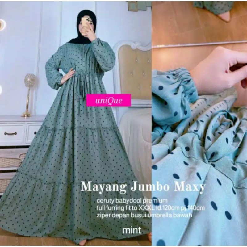 GAMIS CERUTY POLKADOT (((JUMBO)))