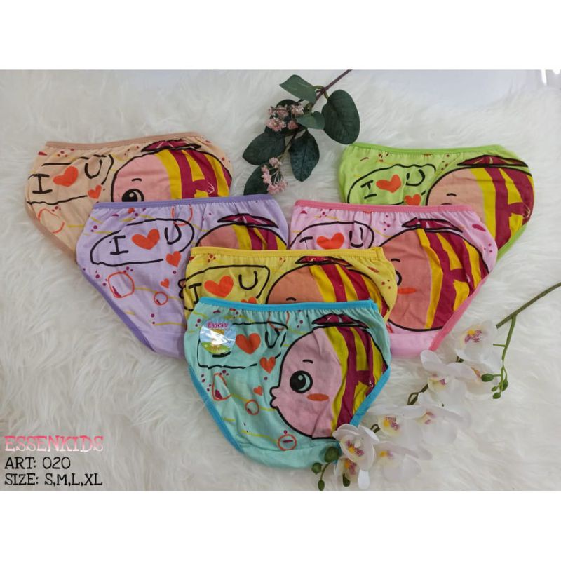 FX SHOP ESSEN Kids CELANA DALAM ANAK CEWEK PEREMPUAN / CD ANAK COMBI