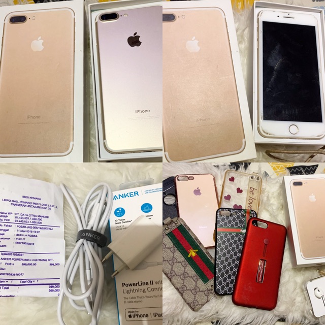 Iphone 7+ gold 32gb SECOND