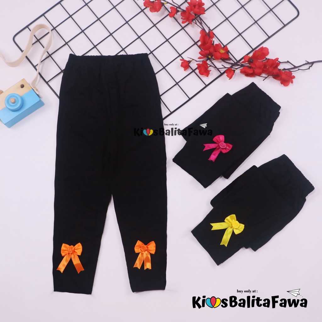 Legging Pita uk Bayi - 5 Tahun / Celana Polos Panjang Anak Perempuan Leging Lejing Laging Baby Bahan Kaos Murah