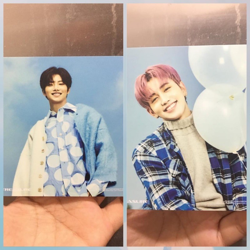 Treasure Postcard Lyric Kit Album