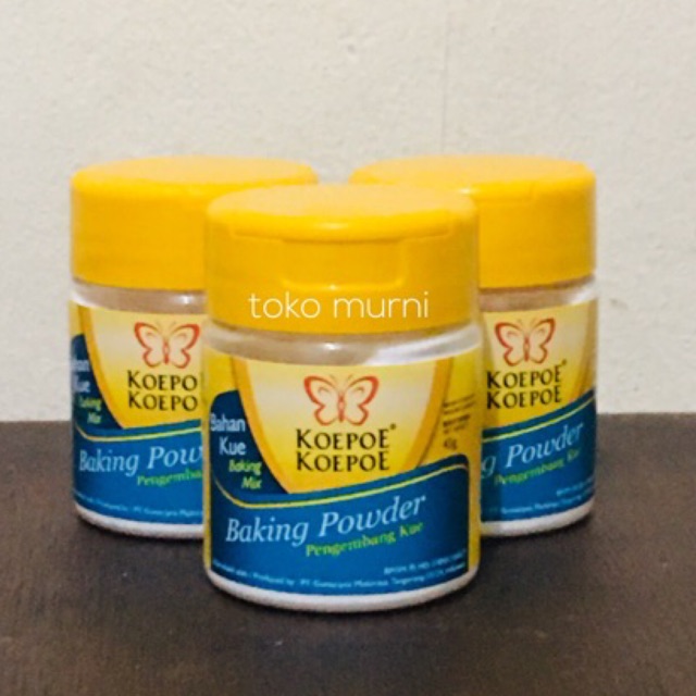 

BAKING POWDER PENGEMBANG KUE KOEPOE KOEPOE 45 GR