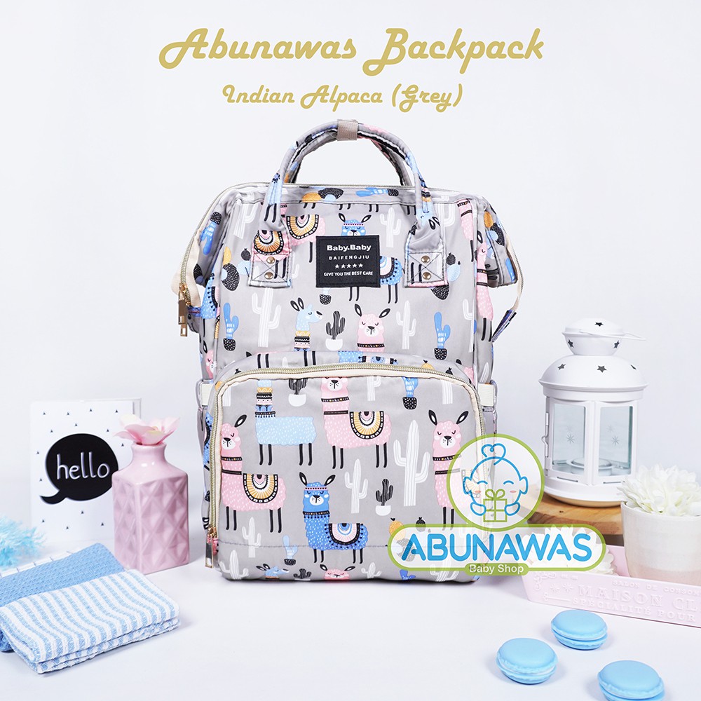 Tas Bayi Baby Diaper Bag Backpack Asi / Tas Backpack Bayi Import