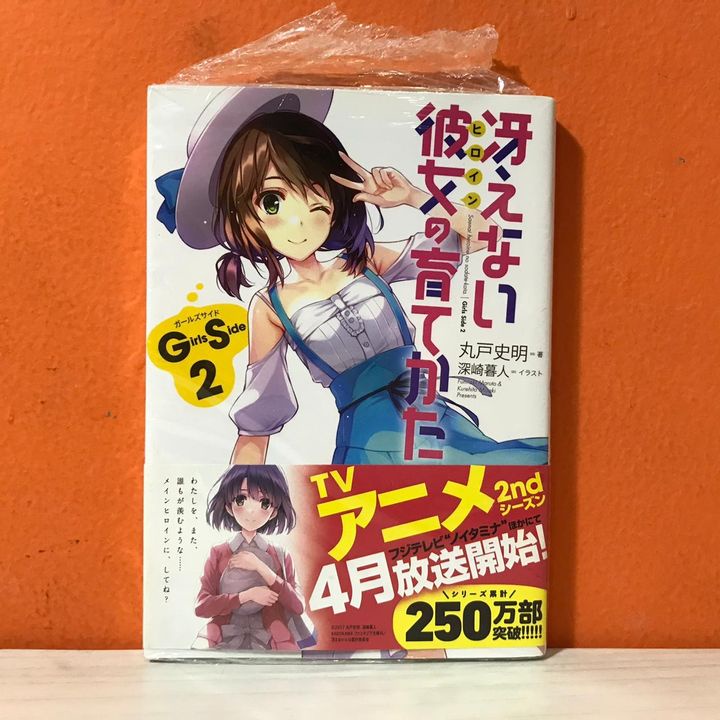 Kadokawa Fujimi Fantasia Bunko Light Novel Saekano Saenai Heroine no Sodatekata Girls Side 2 - Fumiaki Maruto