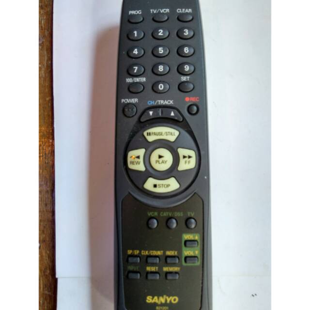 Remote tv sanyo