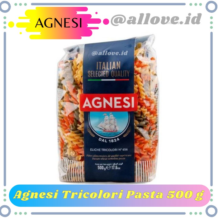 

Agnesi Tricolori Pasta 500 gr