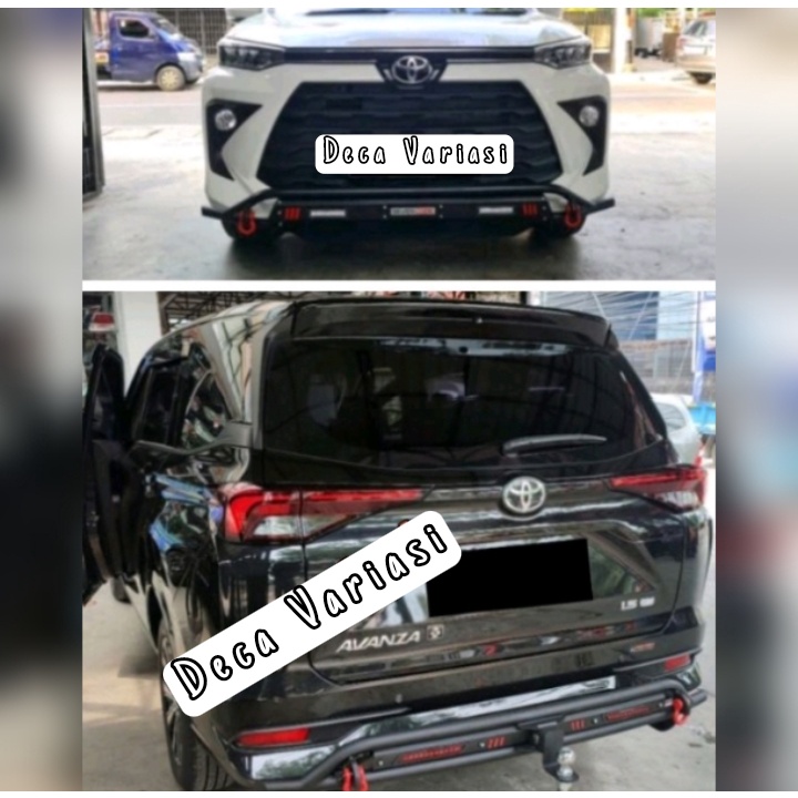 PAKET TANDUK DEPAN BELAKANG AVANZA 2022 / XENIA 2022 COBRA STYLE