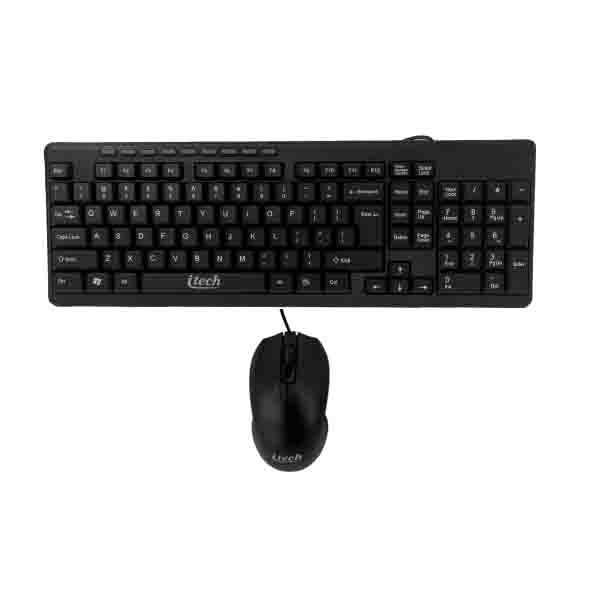 Keyboard Mouse ITech GT-KB01CM USB